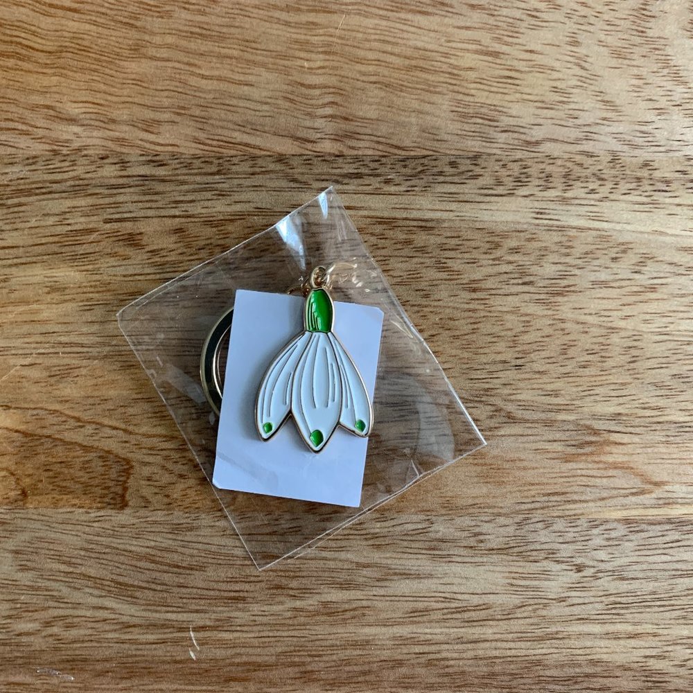 NEW Jo Malone Snowdrop Key Chain Bag Charm